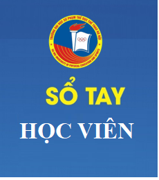 SỔ TAY HỌC VIÊN NĂM HỌC 2022-2023